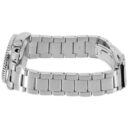 Seiko 5 Sports SKX Midi Automatic Teal Dial Silver Steel Strap Watch For Men - SRPK33K1